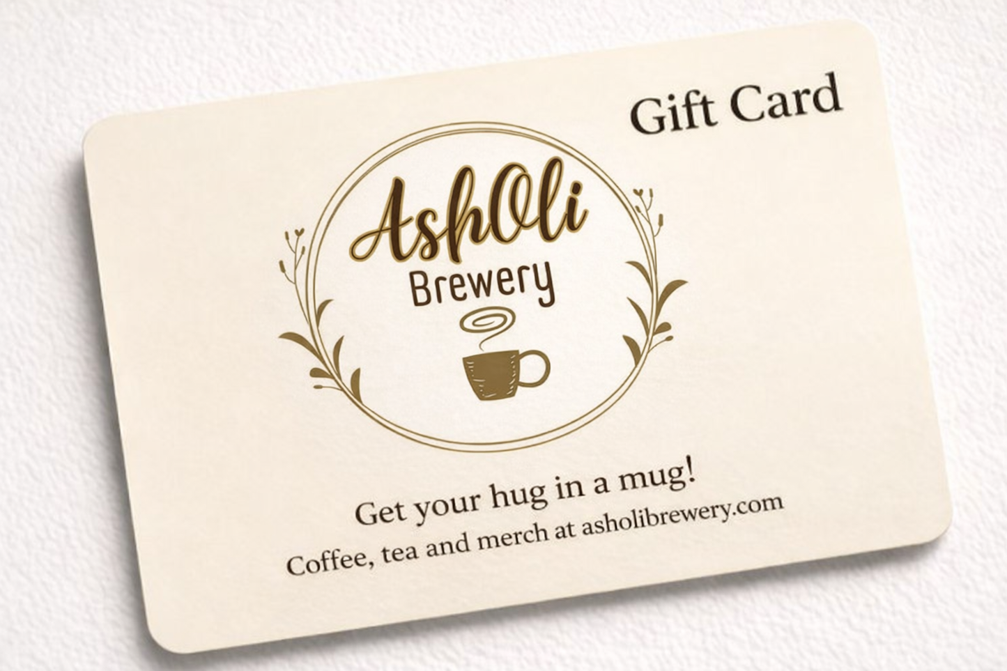 AshOli Brewery Digital Gift Card